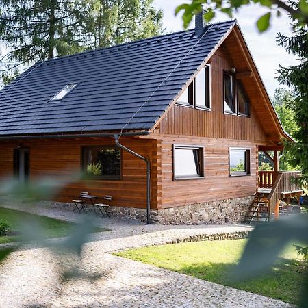 Villa Moderni Sumavska Roubenka S Vyhledem Na Boubin Vimperk Esterno foto