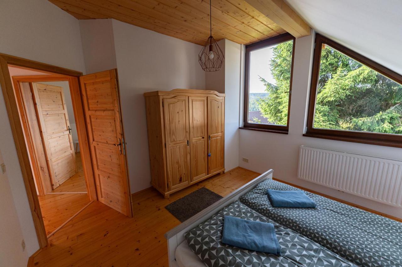Villa Moderni Sumavska Roubenka S Vyhledem Na Boubin Vimperk Esterno foto