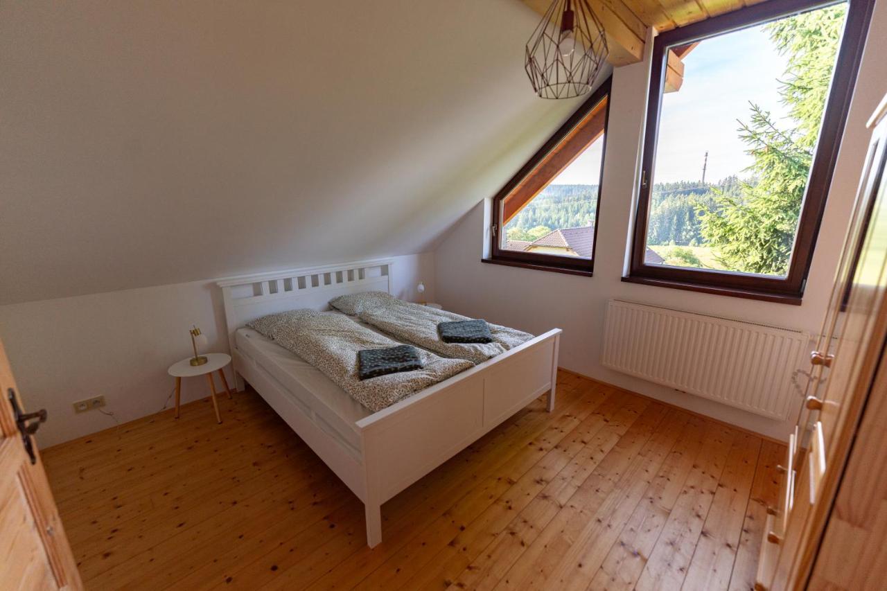 Villa Moderni Sumavska Roubenka S Vyhledem Na Boubin Vimperk Esterno foto