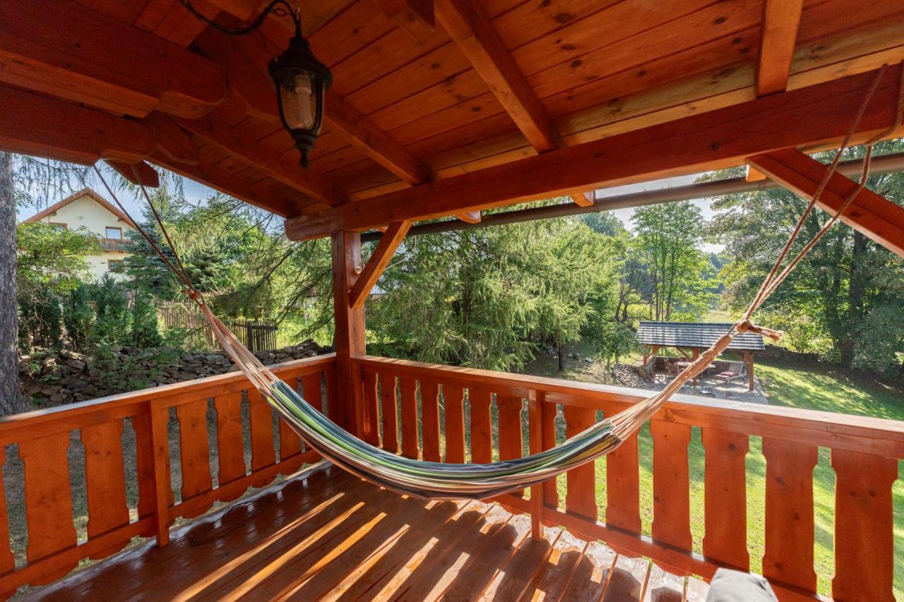 Villa Moderni Sumavska Roubenka S Vyhledem Na Boubin Vimperk Esterno foto