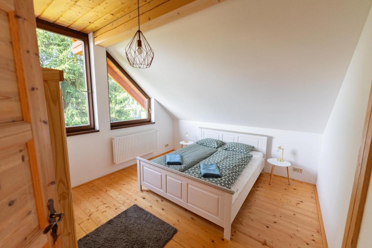 Villa Moderni Sumavska Roubenka S Vyhledem Na Boubin Vimperk Esterno foto