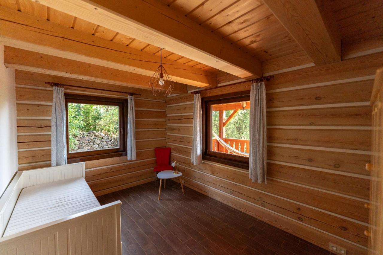 Villa Moderni Sumavska Roubenka S Vyhledem Na Boubin Vimperk Esterno foto